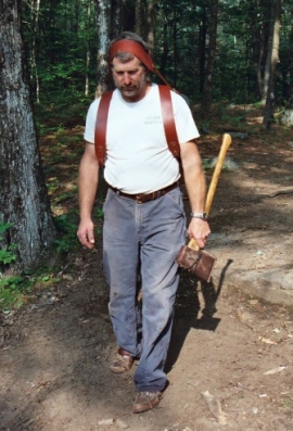 Don on the trail